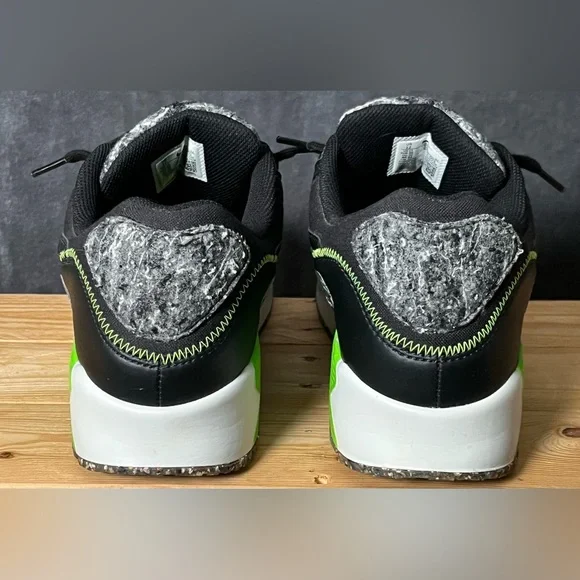 Nike Air Max 90 M2Z2 Recycled Wool Pack - Size 12 - Black Electric Green - Picture 6 of 16